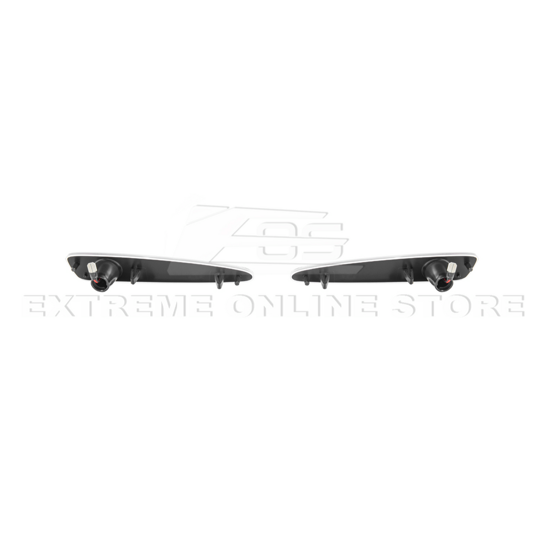 Corvette C6 Rear Red Light LED Side Markers Pair