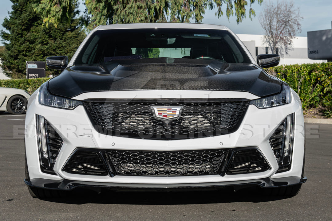 2022-24 Cadillac CT5-V Blackwing Sedan Front Lip Splitter