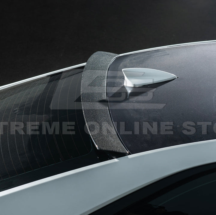 2013-19 Cadillac ATS ATS-V Coupe Carbon Fiber Rear Roof Top Window Spoiler