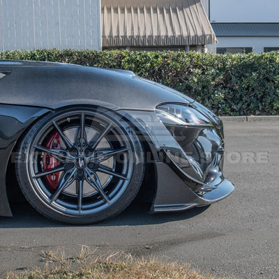 2020-Up Toyota Supra A91 CF Front Splitter Lip