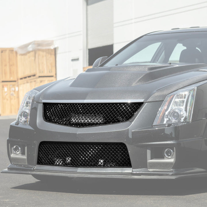 2009-15 Cadillac CTS-V Front Upper Lower Badgeless Grille