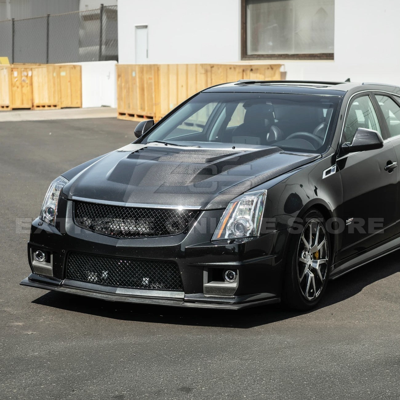 2009-15 Cadillac CTS-V Front Upper Badgeless Grille