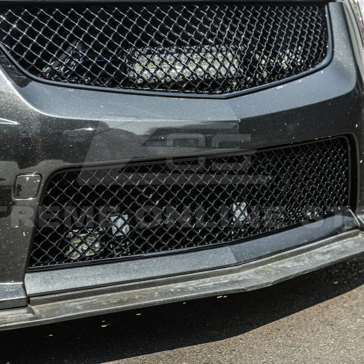 2009-15 Cadillac CTS-V Front Upper Lower Badgeless Grille