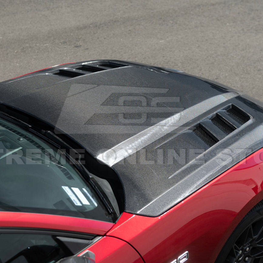 2024-Up Ford Mustang Front Bumper Hood Vented Cover