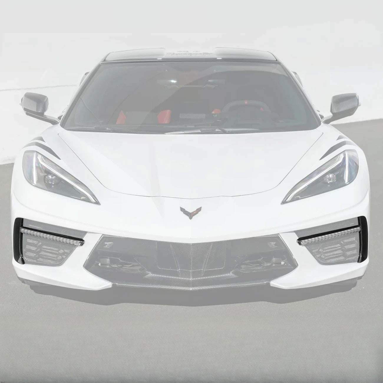 2020-Up Corvette C8 Sequential LED DRL Light Bar Bezel Insert