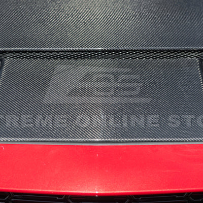 2024-Up Ford Mustang Front Bumper Hood Vented Cover