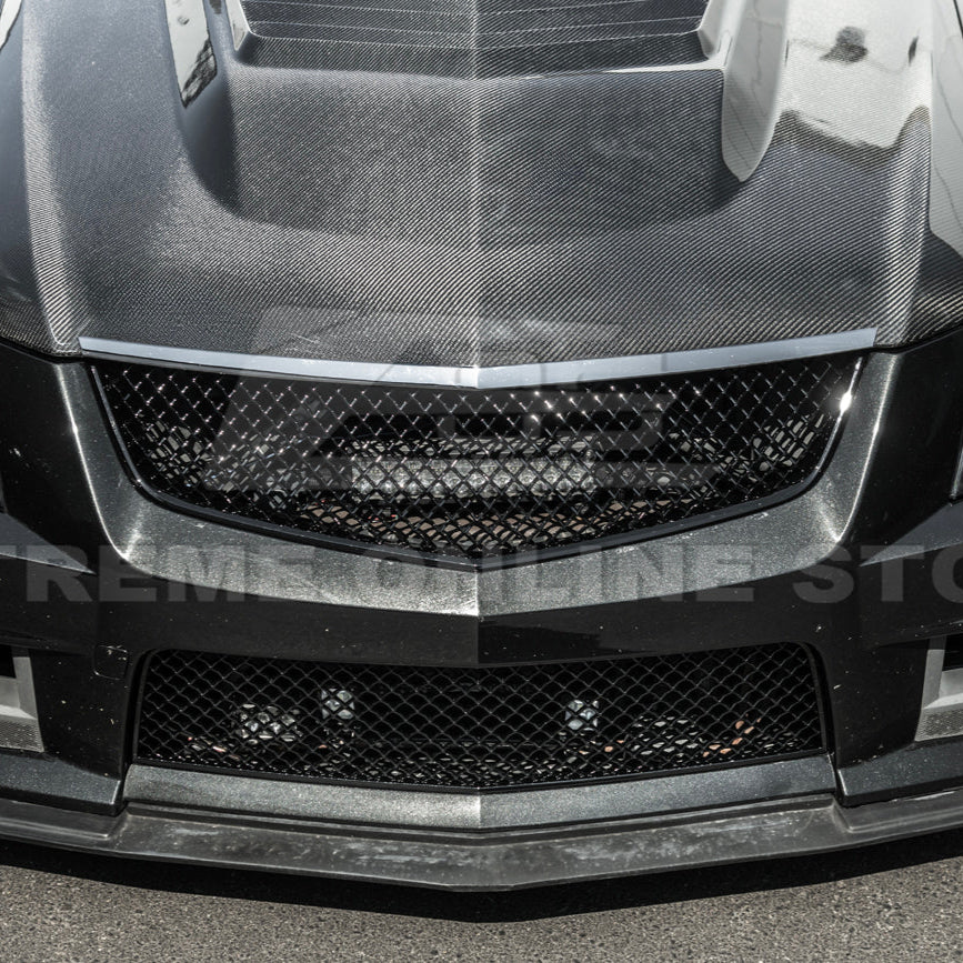 2009-15 Cadillac CTS-V Front Upper Lower Badgeless Grille