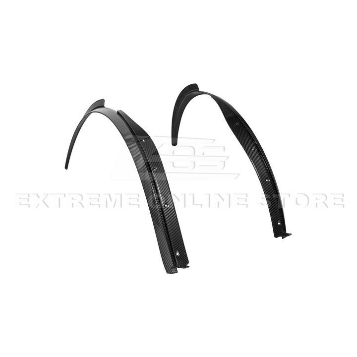 Chevrolet Corvette C8 DRY CARBON FIBER Side Wheel Fender