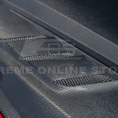 2024-Up Ford Mustang Front Bumper Hood Vented Cover