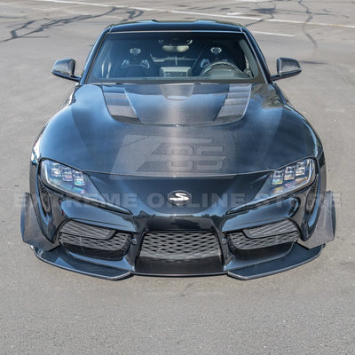 2020-Up Toyota Supra A91 CF Front Splitter Lip