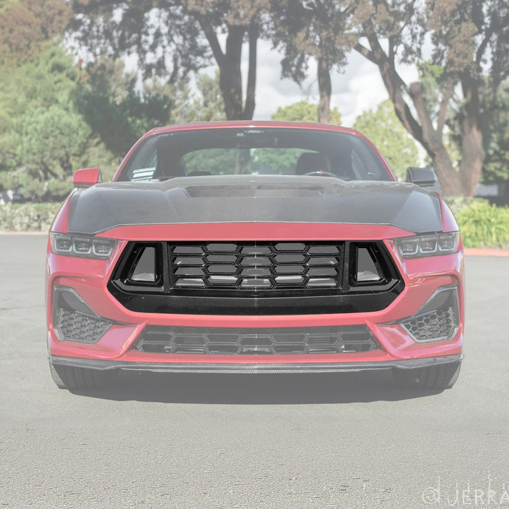 2024+ Ford Mustang Dark Horse Style Front Grille Insert