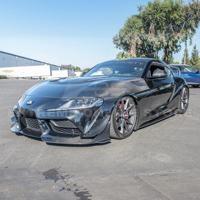 2020-Up Toyota Supra A91 CF Front Splitter Lip
