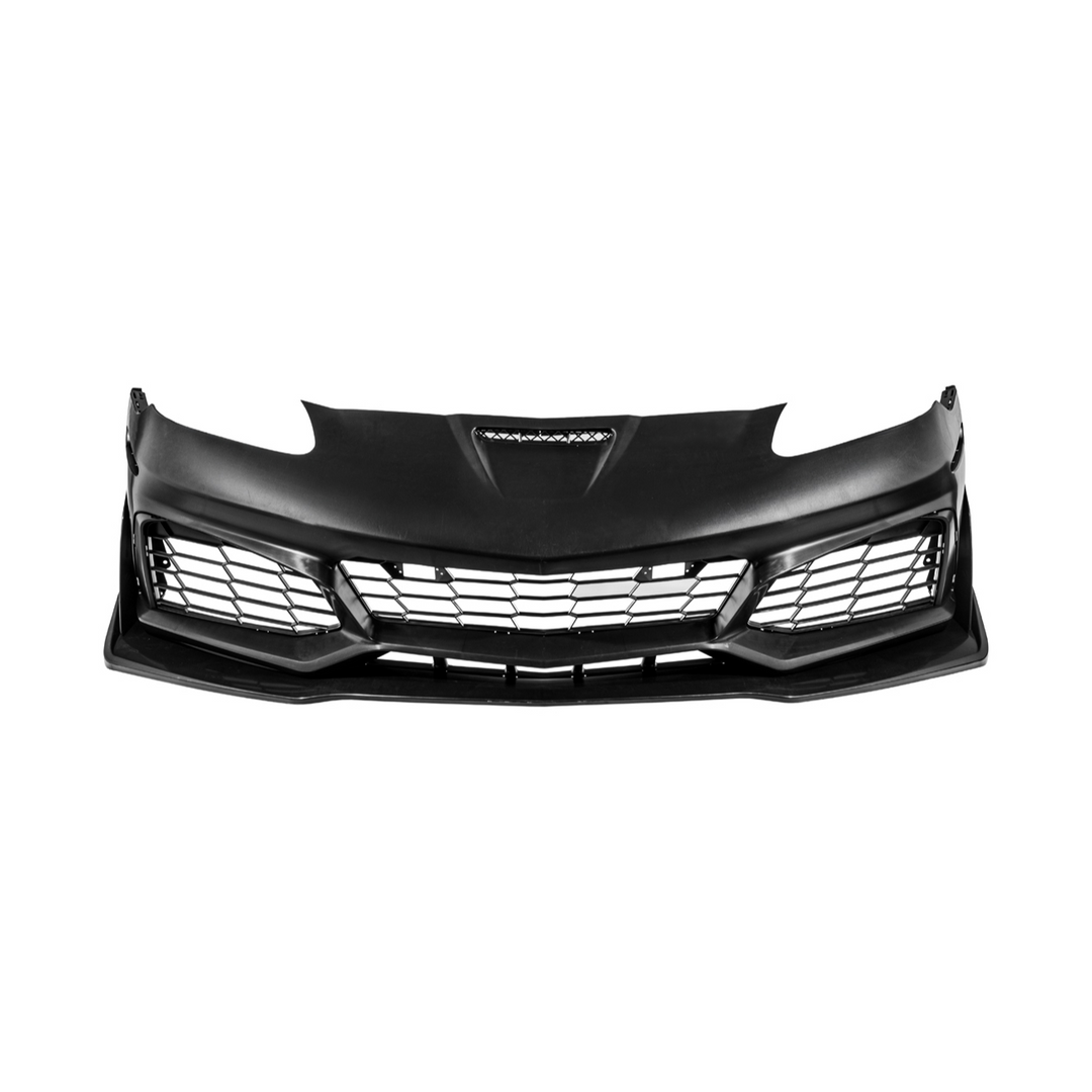 2005-2013 Corvette C6 Base | C7 ZR1 Style Primed Front Bumper Conversion Kit