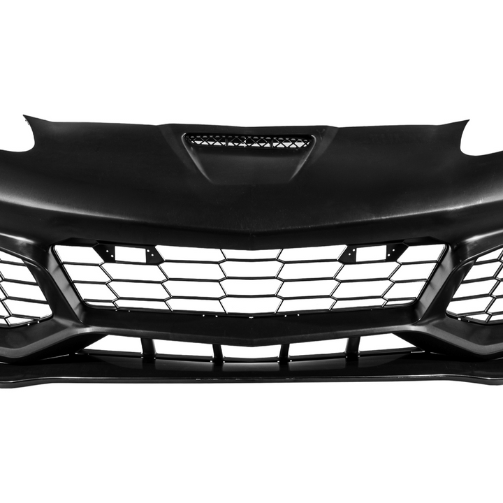 2005-2013 Corvette C6 Base | C7 ZR1 Style Primed Front Bumper Conversion Kit