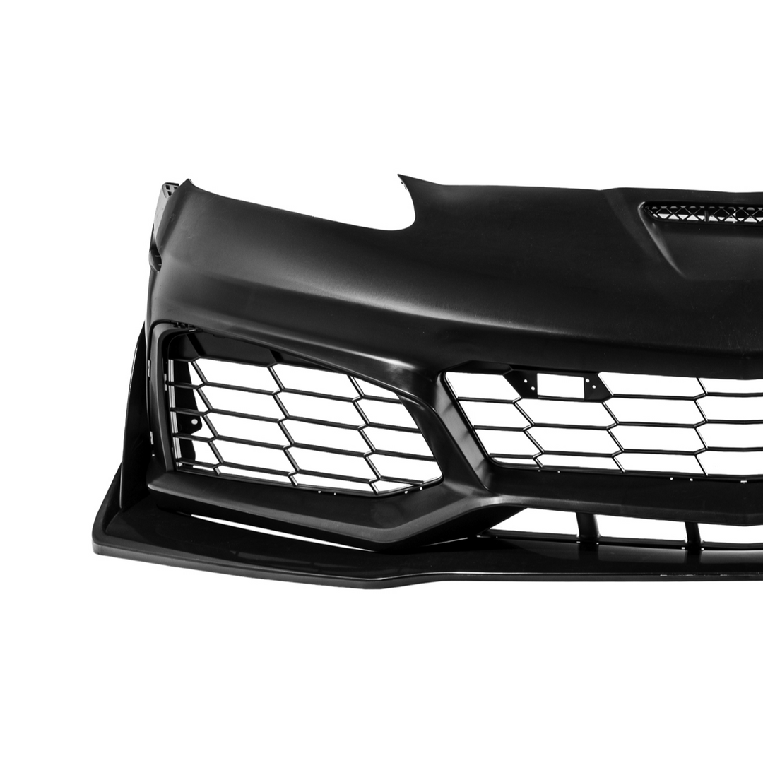 2005-2013 Corvette C6 Base | C7 ZR1 Style Primed Front Bumper Conversion Kit
