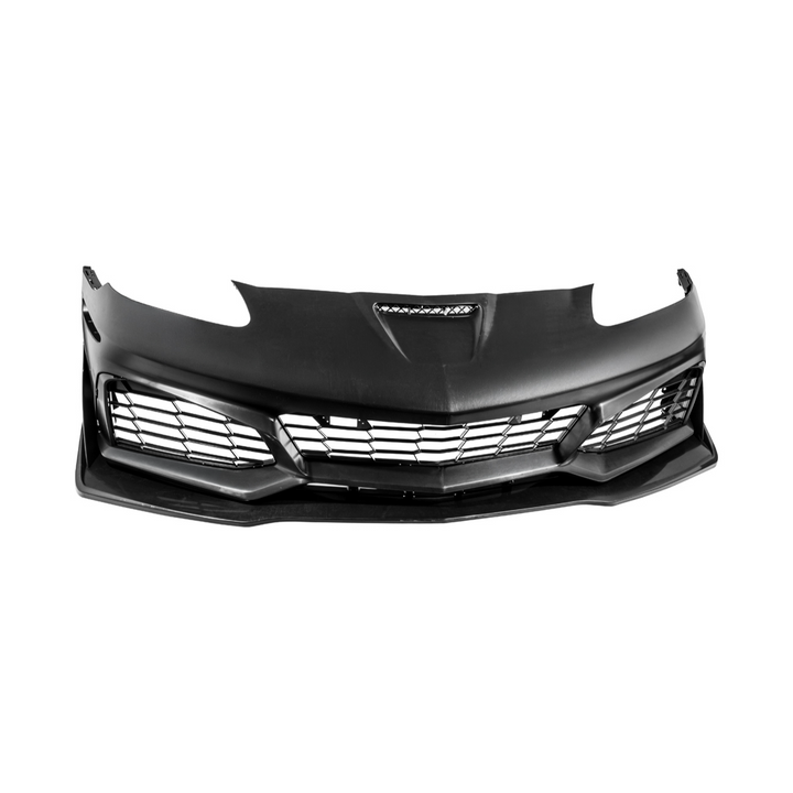 2005-2013 Corvette C6 Base | C7 ZR1 Style Primed Front Bumper Conversion Kit