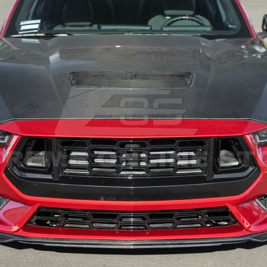 2024+ Ford Mustang Dark Horse Style Front Grille Insert