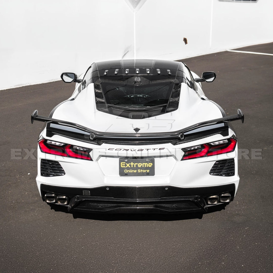 Chevrolet Corvette C8 Rear Roof Vortex Generators