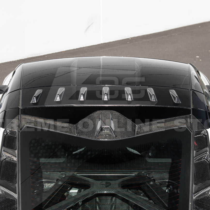 Chevrolet Corvette C8 Rear Roof Vortex Generators