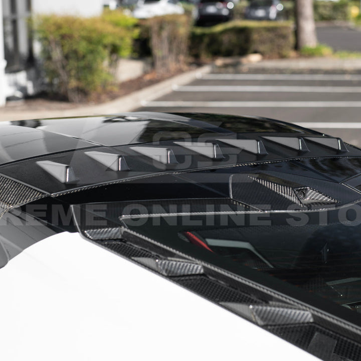 Chevrolet Corvette C8 Rear Roof Vortex Generators