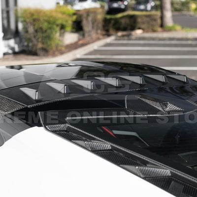 Chevrolet Corvette C8 Rear Roof Vortex Generators