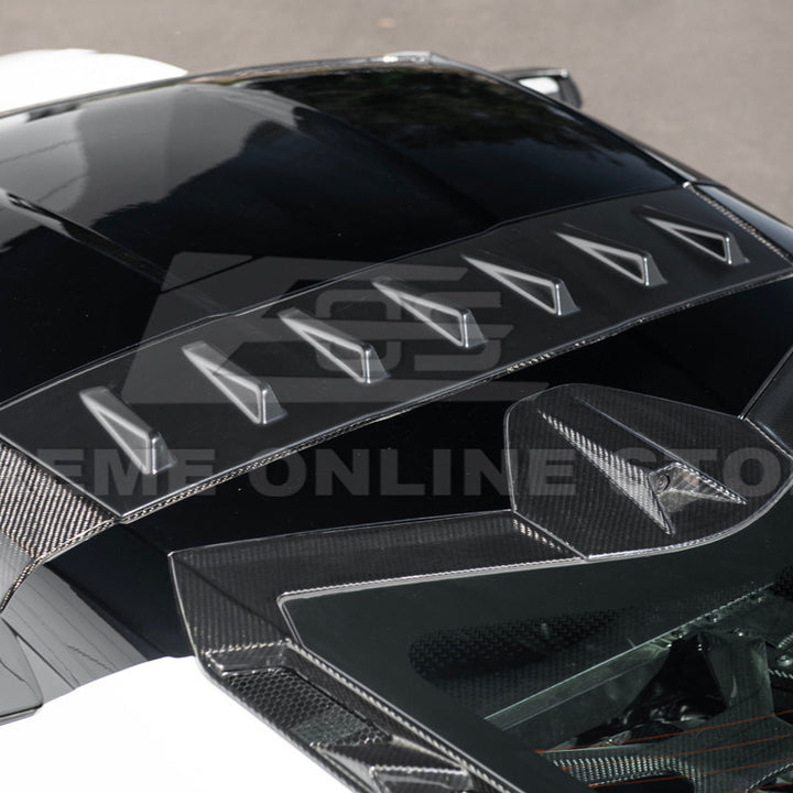 Chevrolet Corvette C8 Rear Roof Vortex Generators