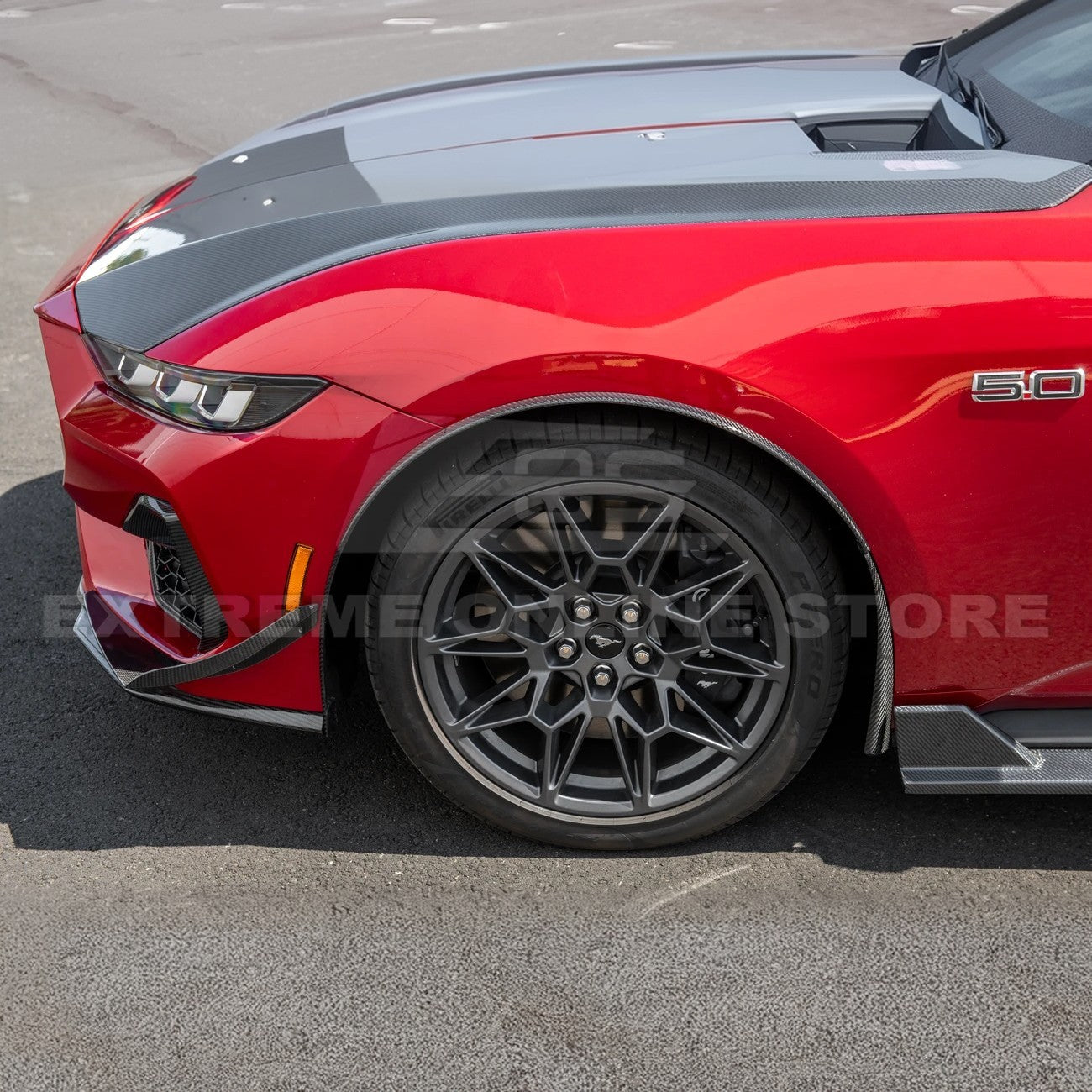 2024+ Ford Mustang Fender Flares & Mud Flap