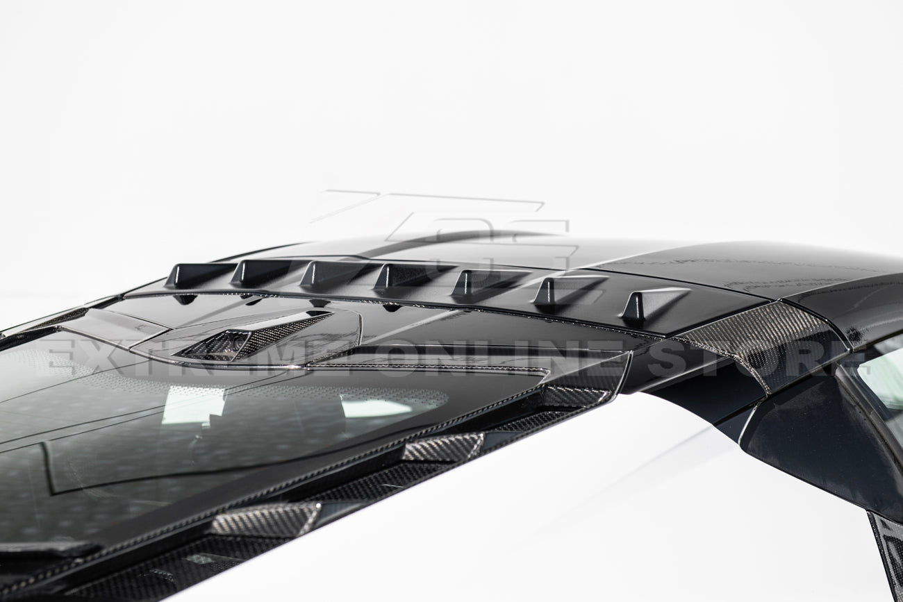 Chevrolet Corvette C8 Rear Roof Vortex Generators