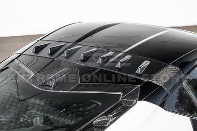 Chevrolet Corvette C8 Rear Roof Vortex Generators