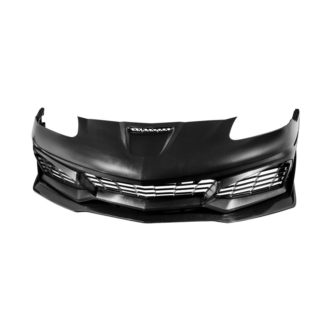 2005-2013 Corvette C6 Base | C7 ZR1 Style Primed Front Bumper Conversion Kit
