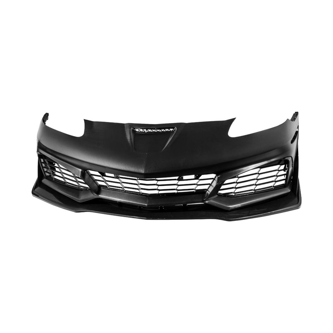 2005-2013 Corvette C6 Base | C7 ZR1 Style Primed Front Bumper Conversion Kit