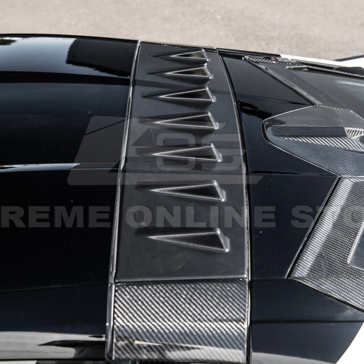 Chevrolet Corvette C8 Rear Roof Vortex Generators