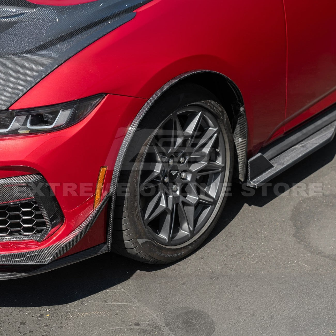 2024+ Ford Mustang Fender Flares & Mud Flap