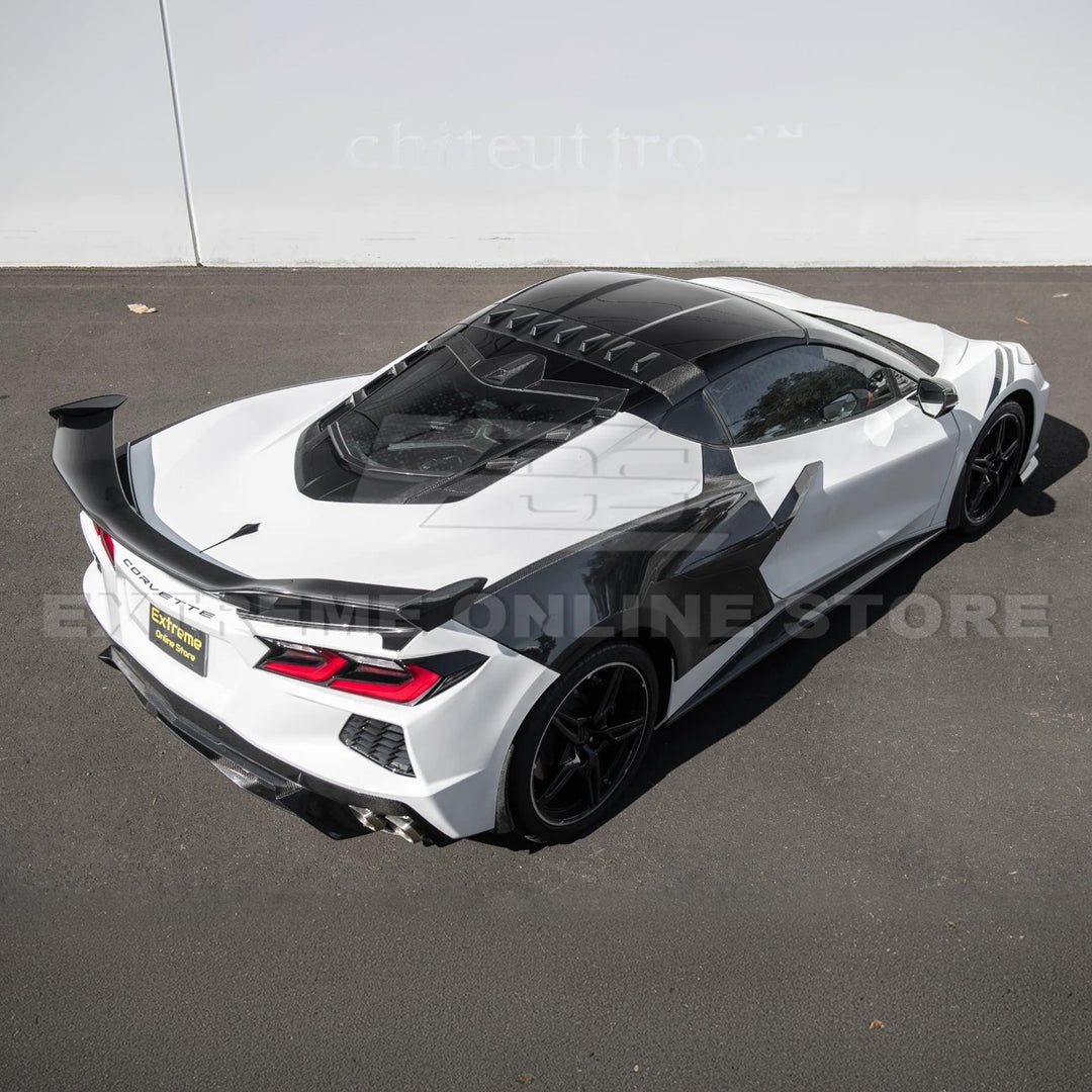 Chevrolet Corvette C8 Rear Roof Vortex Generators