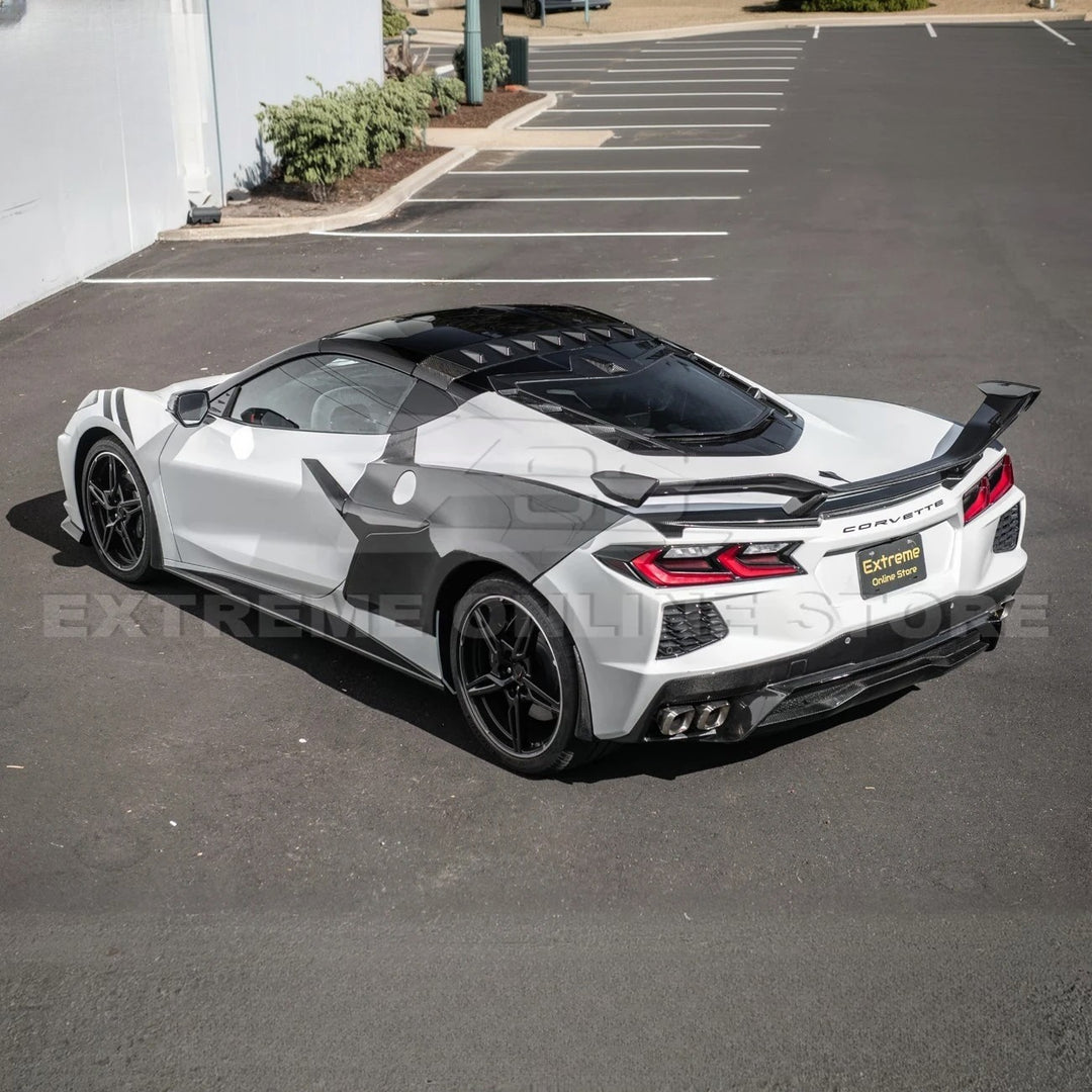Chevrolet Corvette C8 Rear Roof Vortex Generators