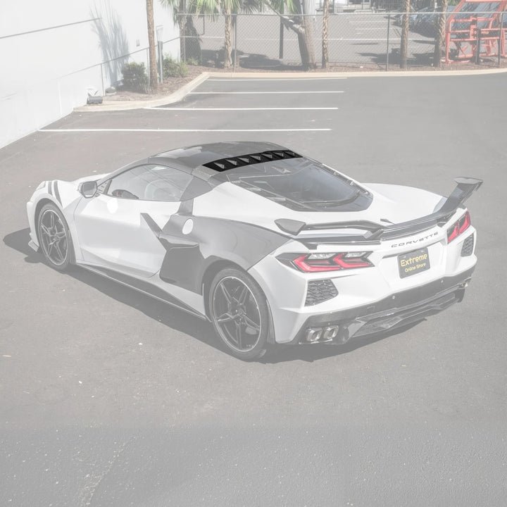 Chevrolet Corvette C8 Rear Roof Vortex Generators