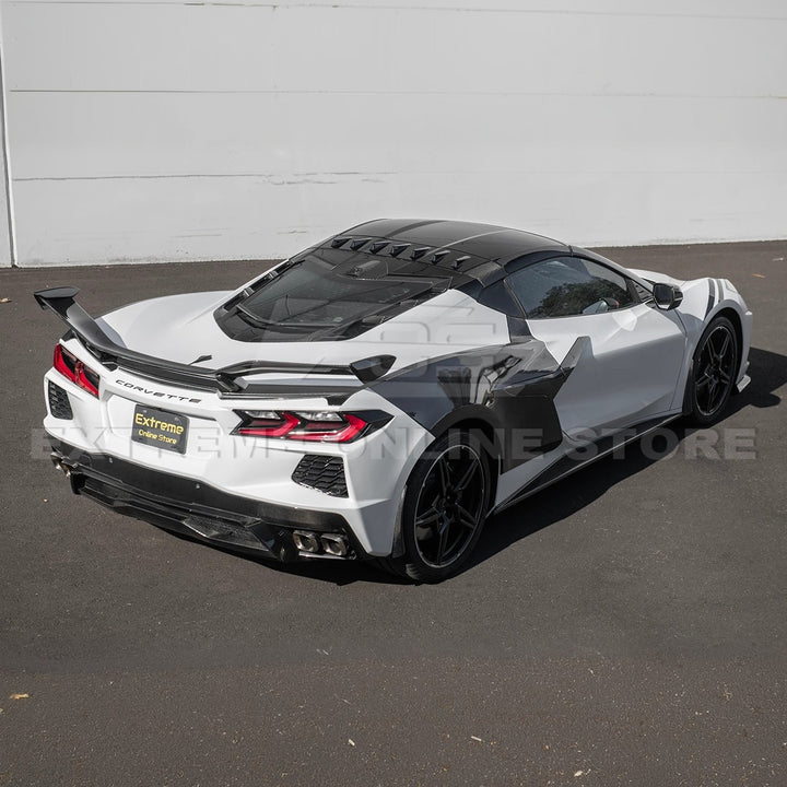 Chevrolet Corvette C8 Rear Roof Vortex Generators