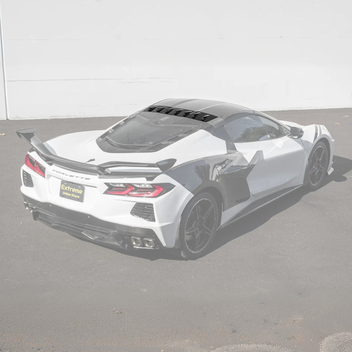 Chevrolet Corvette C8 Rear Roof Vortex Generators