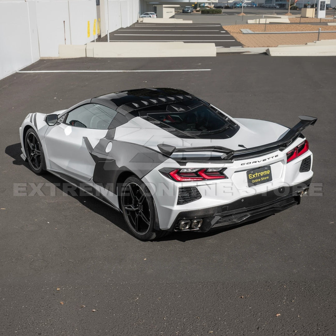 Chevrolet Corvette C8 Rear Roof Vortex Generators