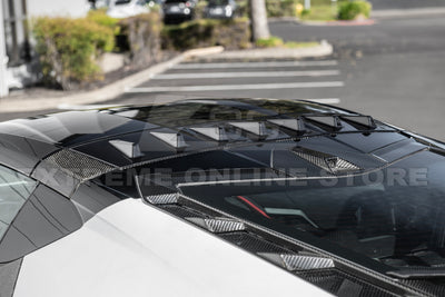 Chevrolet Corvette C8 Rear Roof Vortex Generators