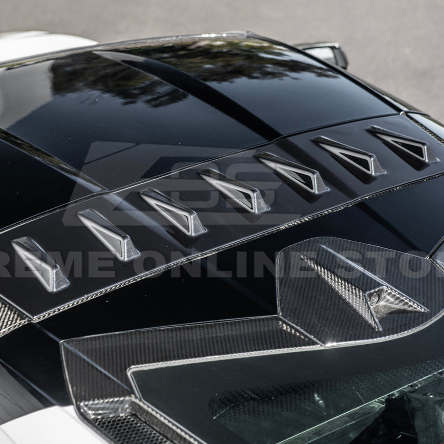 Chevrolet Corvette C8 Rear Roof Vortex Generators