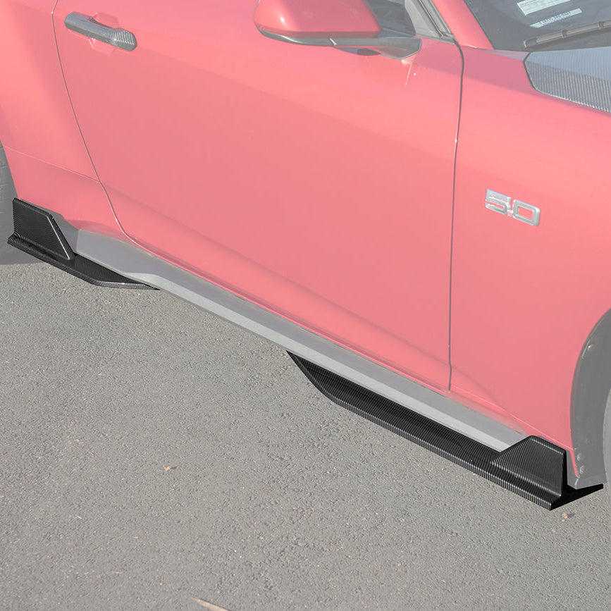 2024+ Ford Mustang Side Skirts Extension