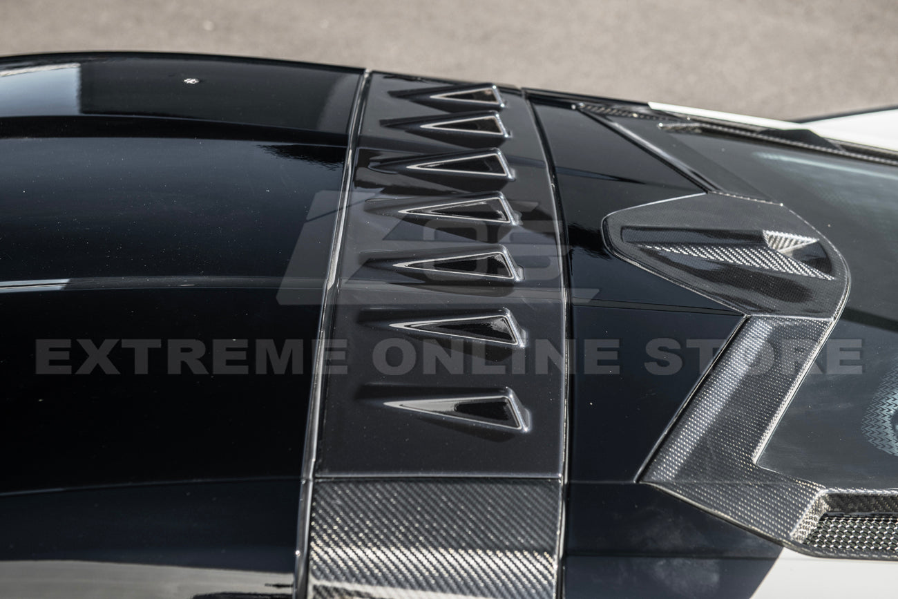 Chevrolet Corvette C8 Rear Roof Vortex Generators