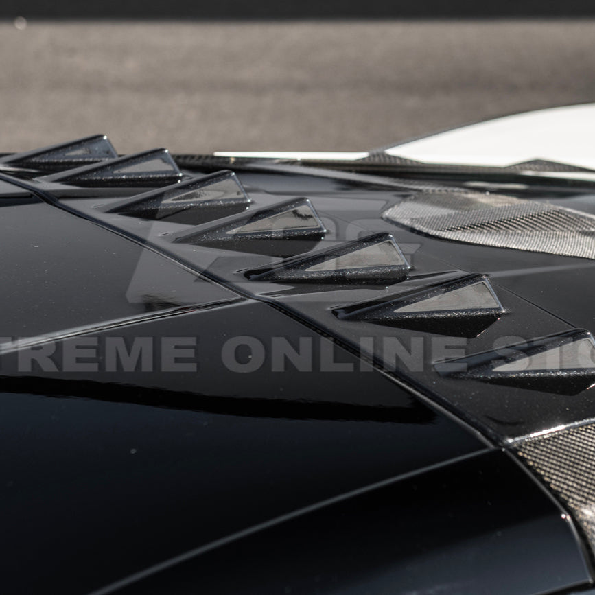 Chevrolet Corvette C8 Rear Roof Vortex Generators