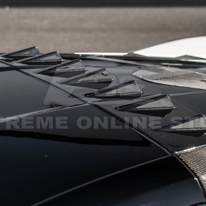 Chevrolet Corvette C8 Rear Roof Vortex Generators