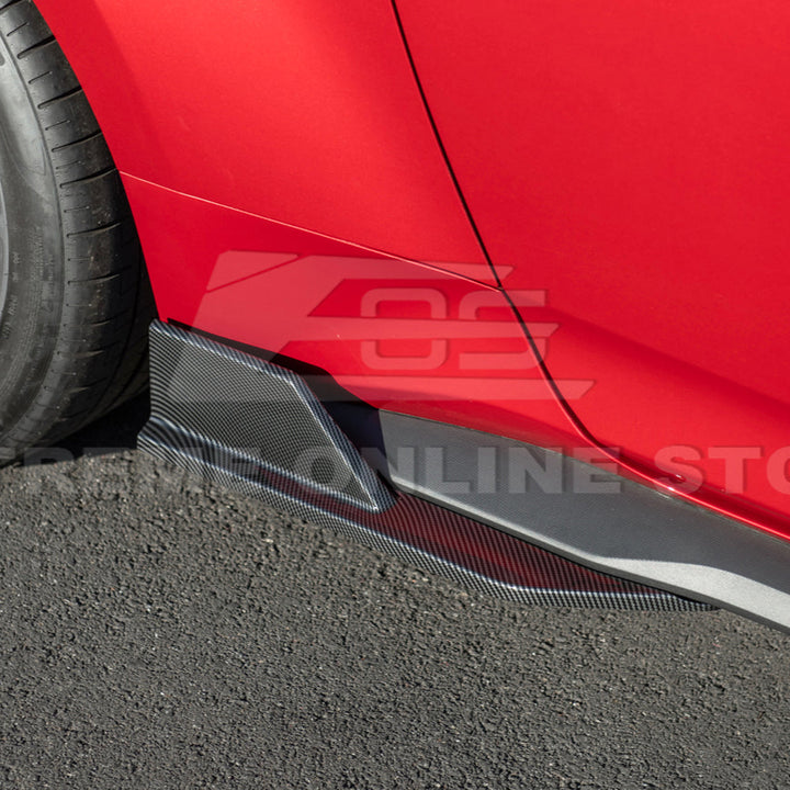 2024+ Ford Mustang Side Skirts Extension