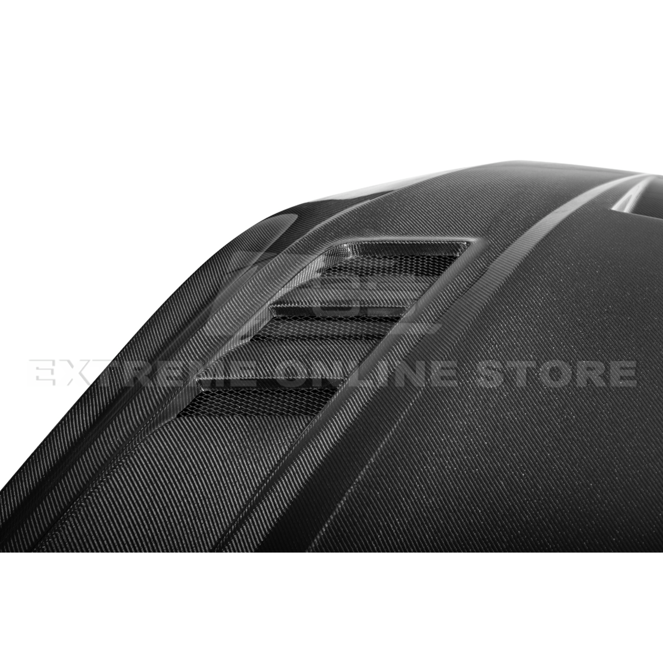 2018-23 Ford Mustang Terminator Style Front Vented Bumper Hood
