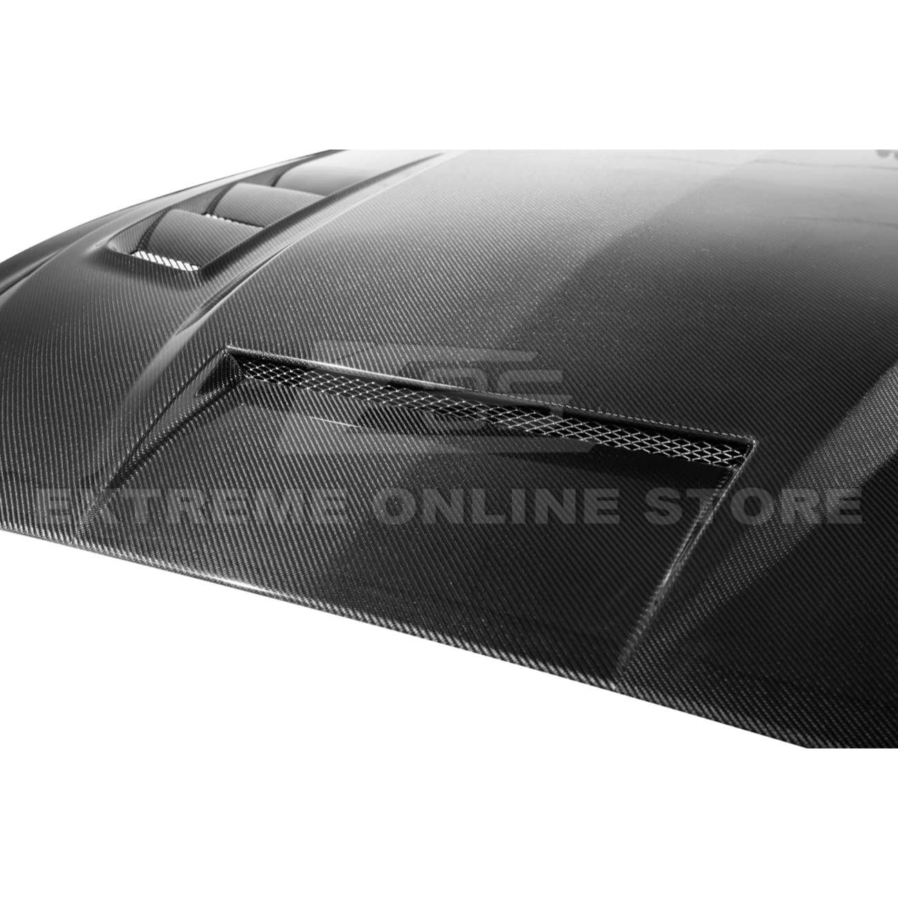 2018-23 Ford Mustang Terminator Style Front Vented Bumper Hood