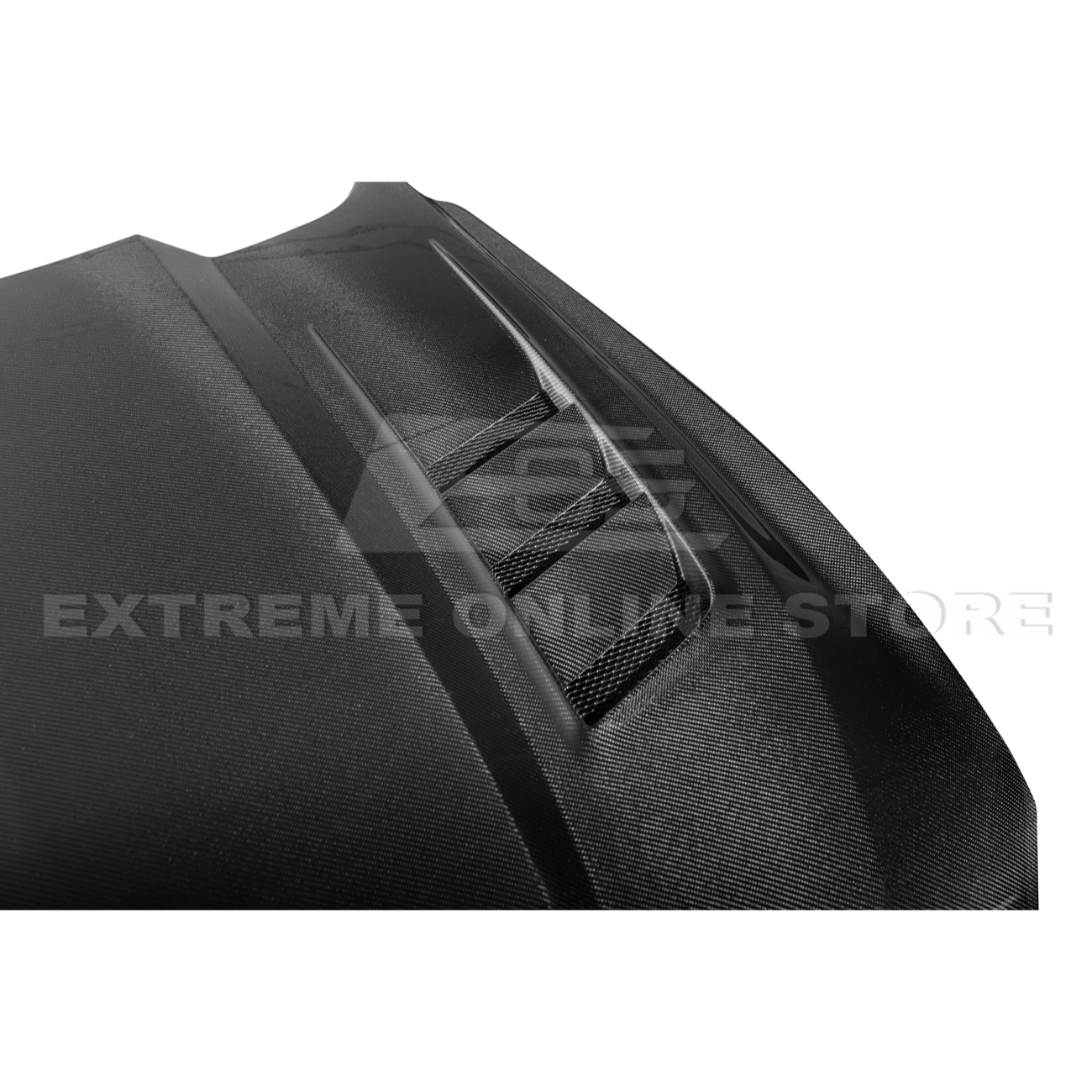 2018-23 Ford Mustang Terminator Style Front Vented Bumper Hood