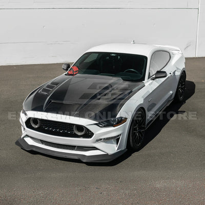 2018-23 Ford Mustang Terminator Style Front Vented Bumper Hood